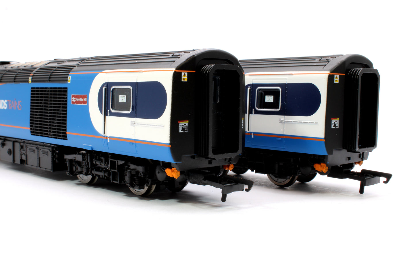 Class 43 HST Power Cars '43049' "Neville Hill" & '43060' East Midlands Trains Livery Train Pack