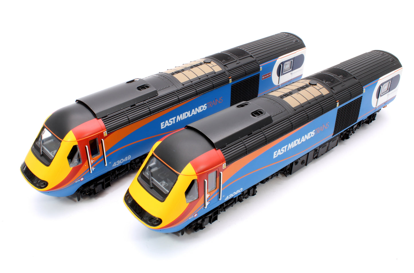 Class 43 HST Power Cars '43049' "Neville Hill" & '43060' East Midlands Trains Livery Train Pack