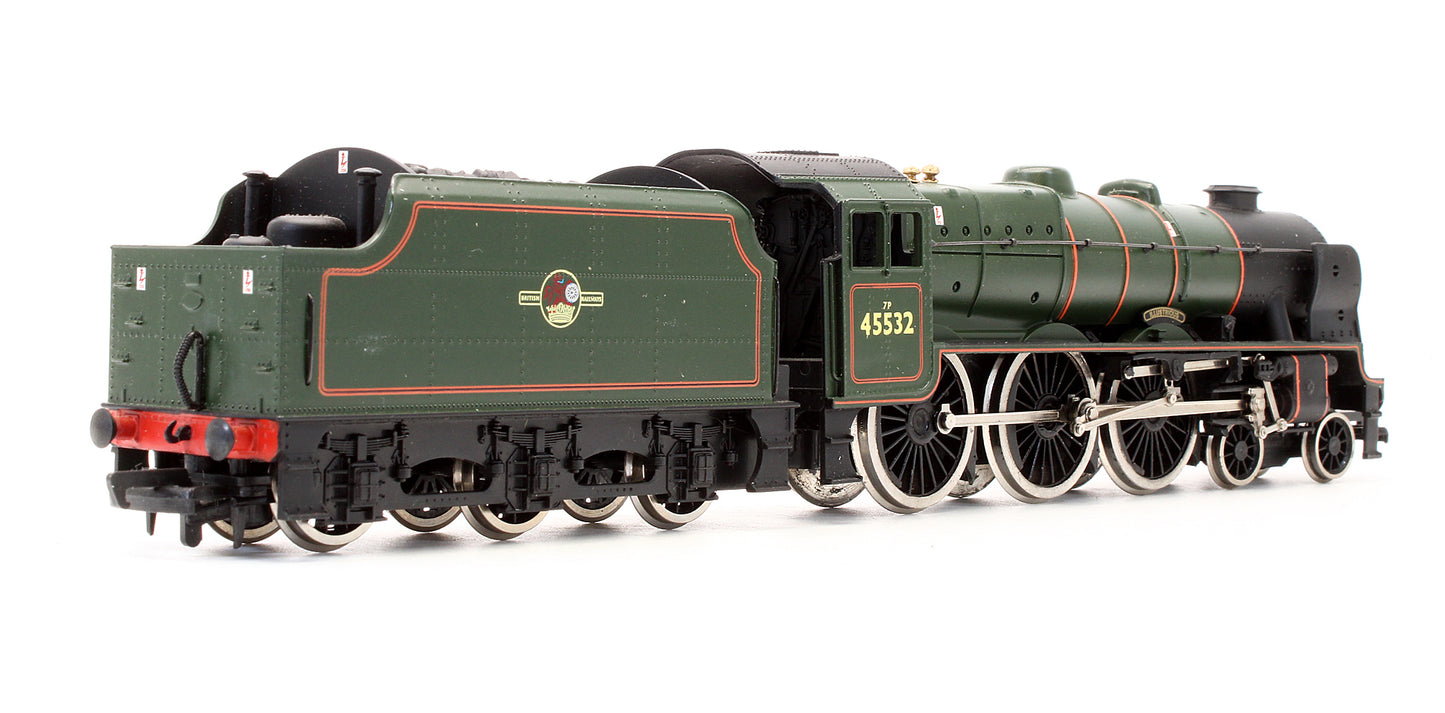 Pre-Owned 37066 BR Green Patriot 'Illustrious' 45532 Steam Locomotive