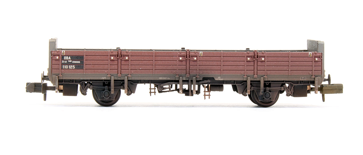 Pre-Owned BR OBA Open Wagon Low Ends EWS (Unbranded) No. 110125 - Custom Weathered