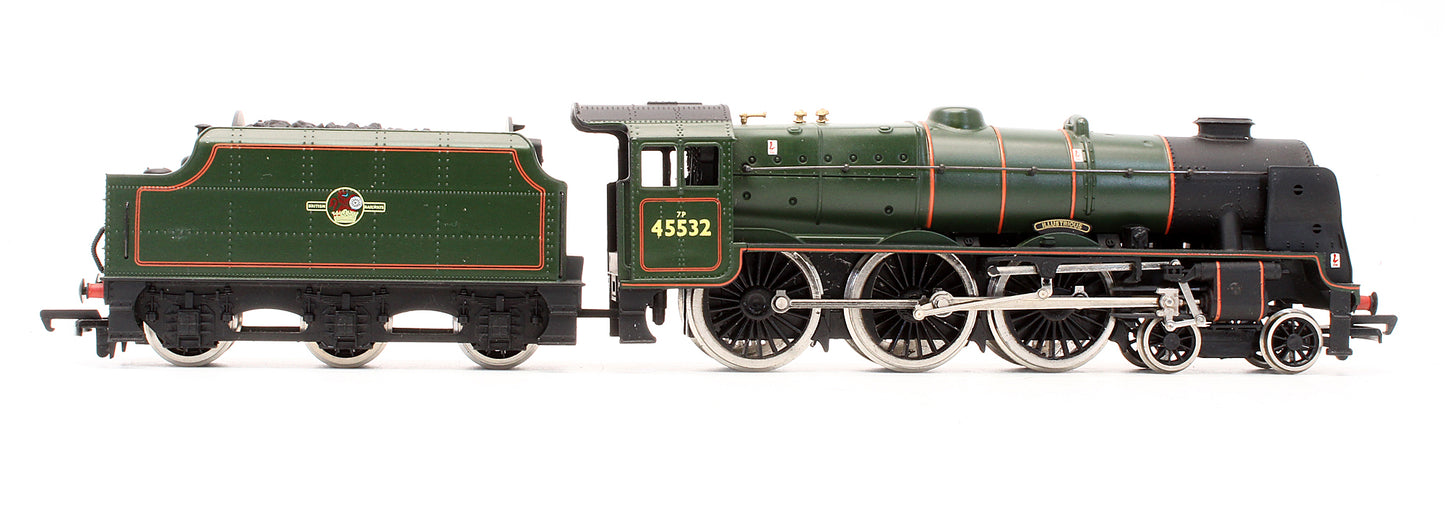Pre-Owned 37066 BR Green Patriot 'Illustrious' 45532 Steam Locomotive