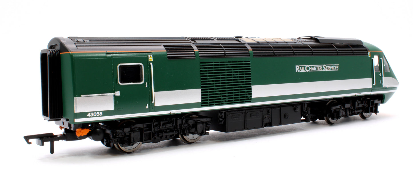 Class 43 HST Power Cars '43058 & 43059' Rail Charter Services Green Train Pack