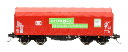 Pre-Owned 76011 3-Piece Set: DB Sliding Tarpaulin Wagons, Type Shimmns, DB '31 80 4776 012-3, 31 80 4776 254-1 & 31 80 4776 509-8'