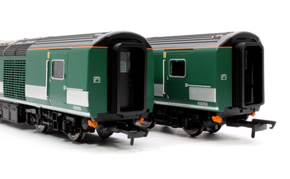 Class 43 HST Power Cars '43058 & 43059' Rail Charter Services Green Train Pack