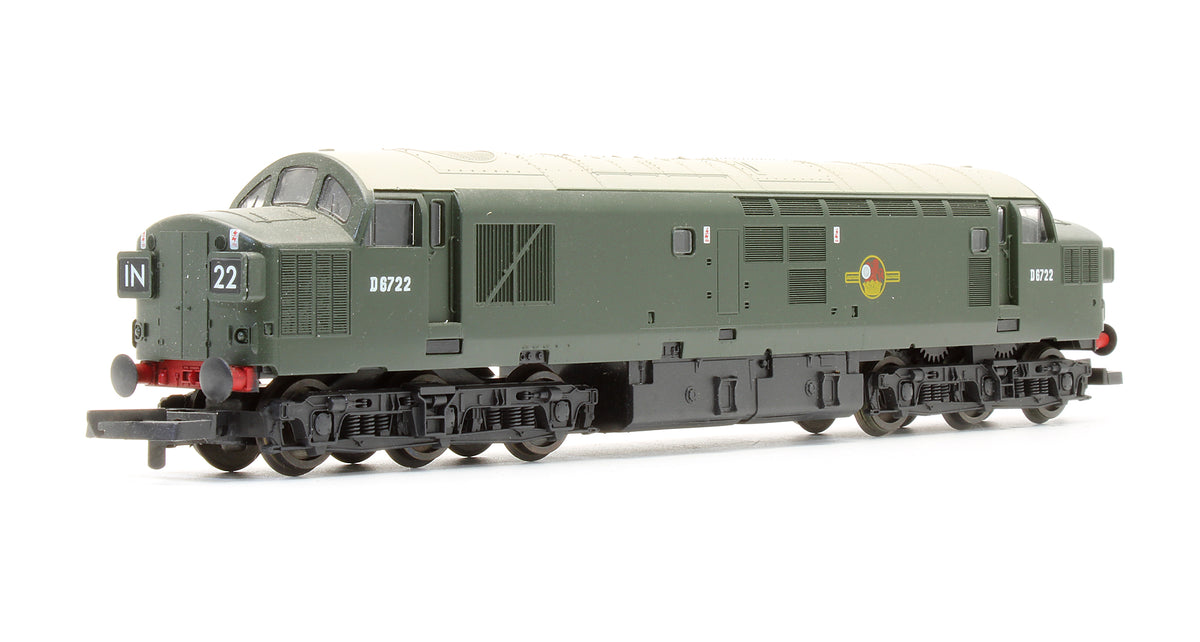Pre-Owned BR Green Class 37 'D6722' Diesel Locomotive
