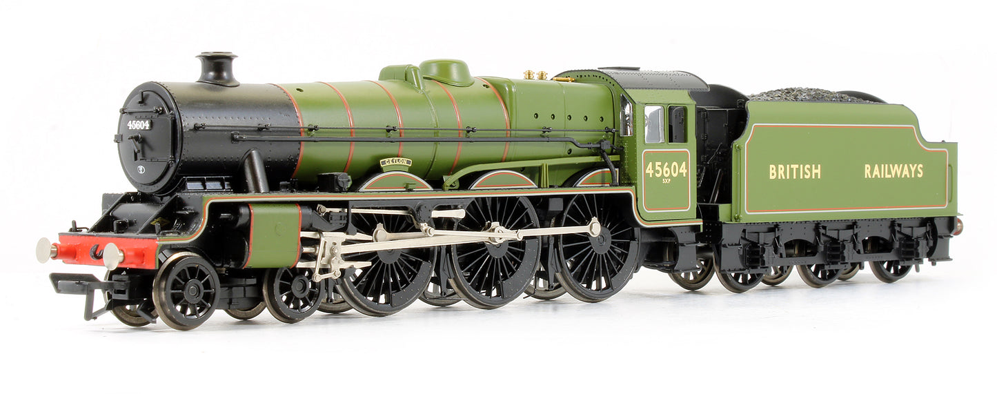 Pre-Owned LMS 5XP 'Jubilee' 45604 'Ceylon' BR Experimental Green Steam Locomotive
