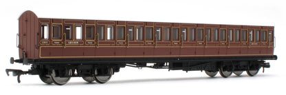 E86026 54ft non-Corridor Third LBSCR Raw Umber No.2186