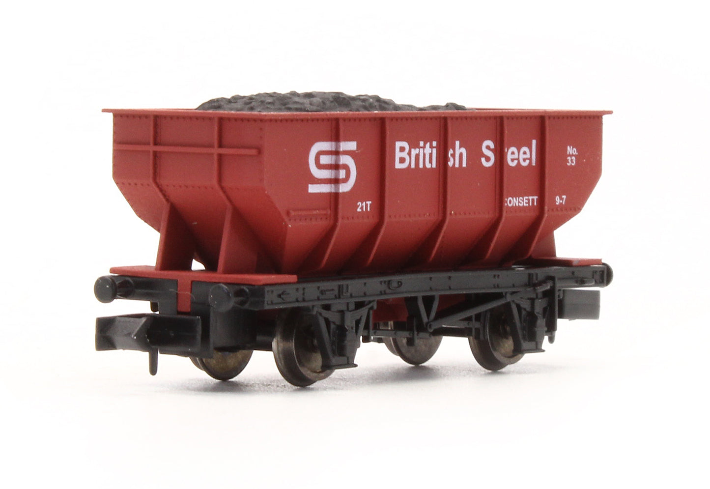 Pre-Owned 2F-034-039 British Steel 21T Hopper Wagon No.33