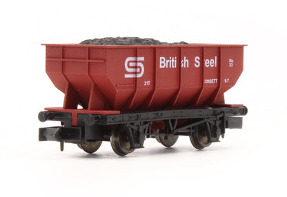 Pre-Owned 2F-034-039 British Steel 21T Hopper Wagon No.33