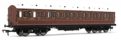 E86027 54ft non-Corridor Composite LBSCR Raw Umber No.6162