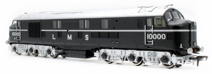 31-999Z LMS 10000 Black & Chrome With LMS Lettering Diesel Locomotive