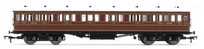 E86027 54ft non-Corridor Composite LBSCR Raw Umber No.6162
