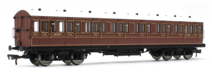 E86027 54ft non-Corridor Composite LBSCR Raw Umber No.6162