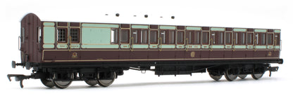E86028 54ft non-Corridor Brake Third Caledonian Railway Plum & Off-White No.1301