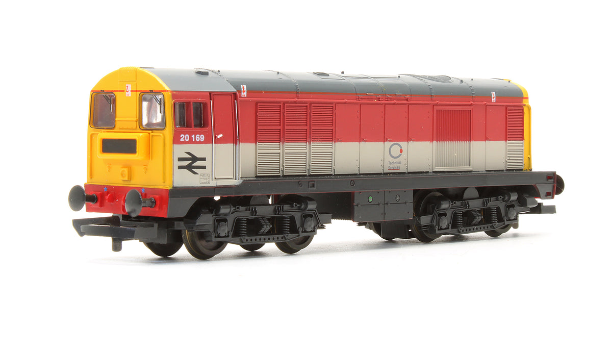 Pre-Owned Set Of 2 Technical Services Red & Grey Livery Class 20 Diesel Locomotive's - Limited Edition
