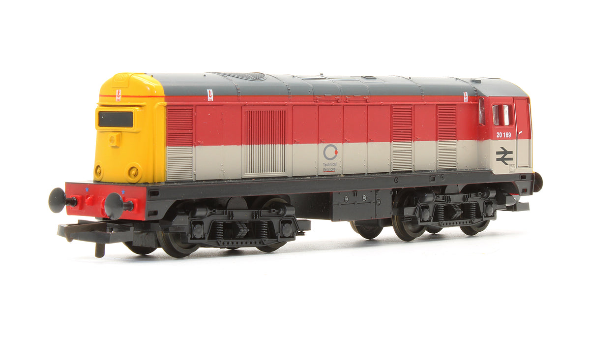 Pre-Owned Set Of 2 Technical Services Red & Grey Livery Class 20 Diesel Locomotive's - Limited Edition