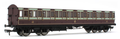 E86029 54ft non-Corridor Third Caledonian Railway Plum & Off-White No.1422