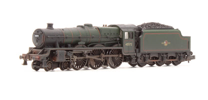 Pre-Owned 372-481 BR Green Jubilee Class 'Eire' 45572 BR Green Late Crest Steam Locomotive - DCC Fitted - Custom Weathered