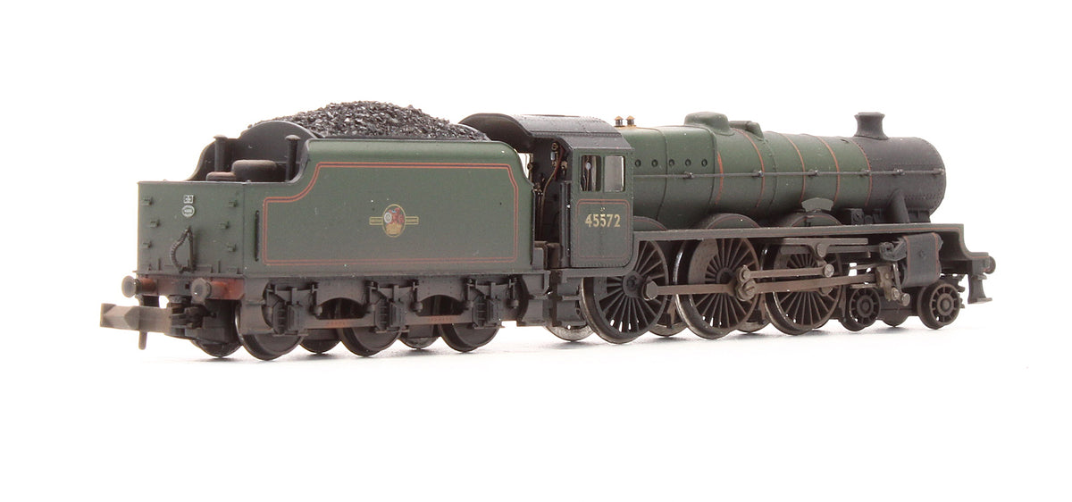 Pre-Owned 372-481 BR Green Jubilee Class 'Eire' 45572 BR Green Late Crest Steam Locomotive - DCC Fitted - Custom Weathered