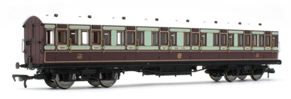 E86030 54ft non-Corridor Composite Caledonian Railway Plum & Off-White No.460