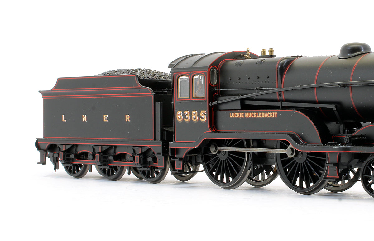 Pre-Owned Class D11/2 6385 'Luckie Mucklebackit' LNER Lined Black 6385 Steam Locomotive