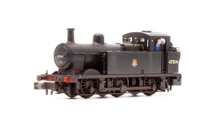 Pre-Owned 372-211A Class 3F Jinty 47314 BR Black Early Emblem Steam Locomotive - DCC Fitted - Custom Weathered
