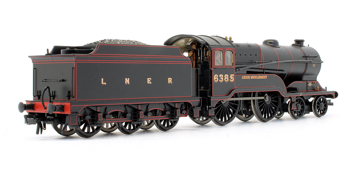 Pre-Owned Class D11/2 6385 'Luckie Mucklebackit' LNER Lined Black 6385 Steam Locomotive