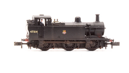 Pre-Owned 372-211A Class 3F Jinty 47314 BR Black Early Emblem Steam Locomotive - DCC Fitted - Custom Weathered