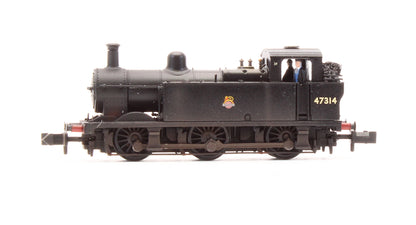 Pre-Owned 372-211A Class 3F Jinty 47314 BR Black Early Emblem Steam Locomotive - DCC Fitted - Custom Weathered