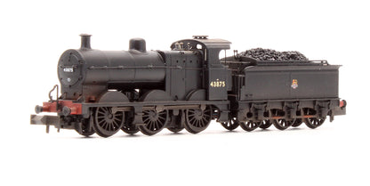 Pre-Owned Midland Class 4F 43875 BR Black Early Emblem Steam Locomotive - DCC Fitted - Custom Weathered