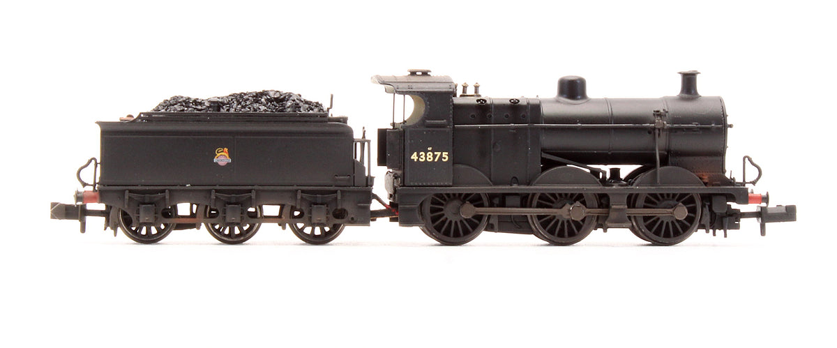 Pre-Owned Midland Class 4F 43875 BR Black Early Emblem Steam Locomotive - DCC Fitted - Custom Weathered