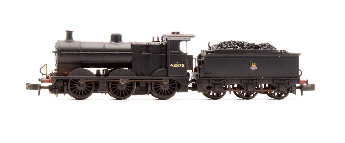 Pre-Owned Midland Class 4F 43875 BR Black Early Emblem Steam Locomotive - DCC Fitted - Custom Weathered