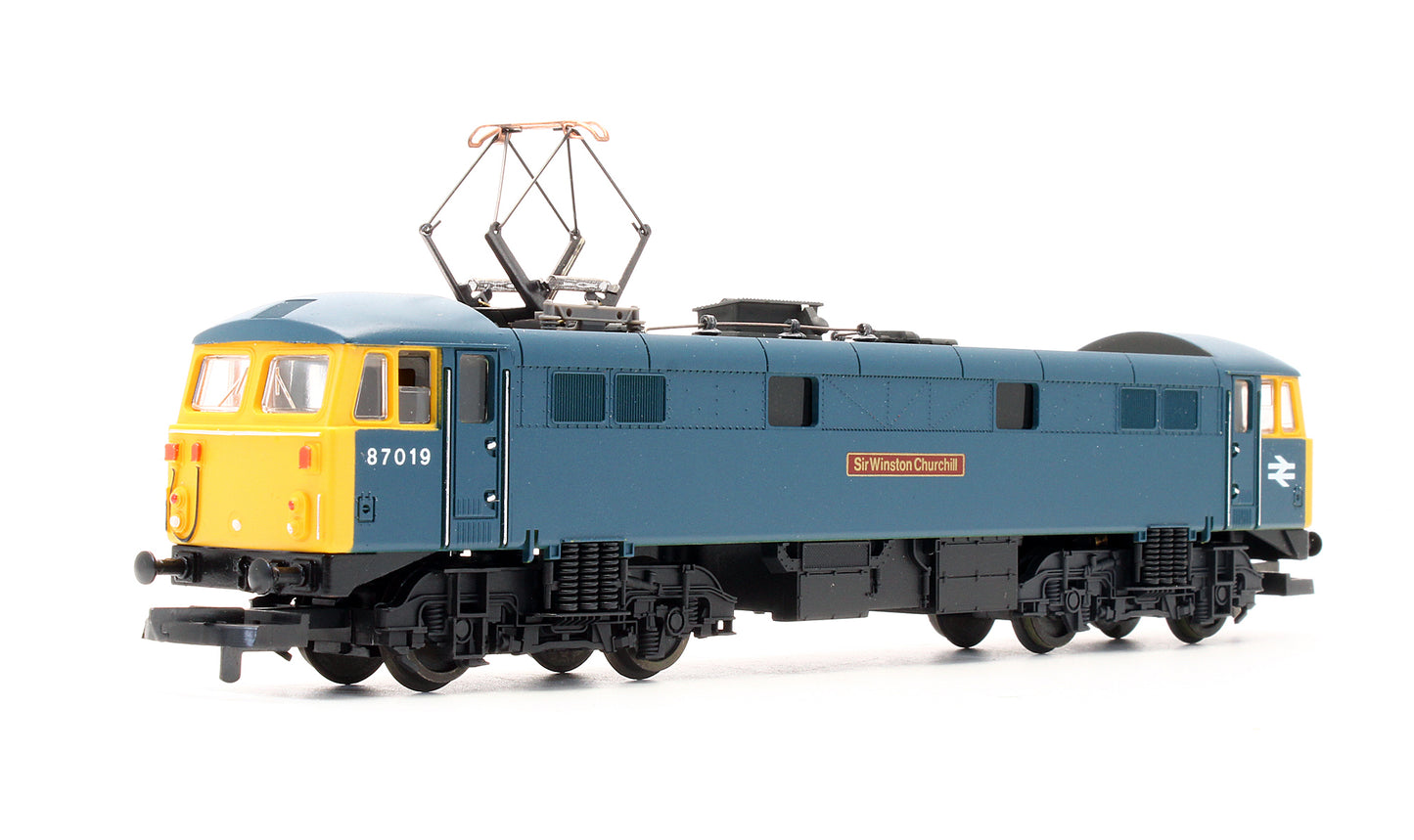 Pre-Owned 205175WGP BR Blue Class 87019 'Sir Winston Churchill' Electric Locomotive