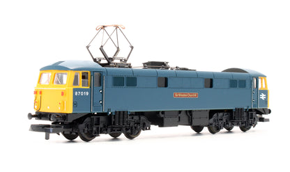 Pre-Owned 205175WGP BR Blue Class 87019 'Sir Winston Churchill' Electric Locomotive