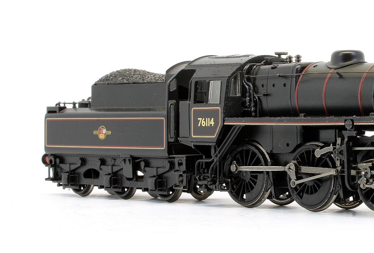 Pre-Owned Standard Class 4MT 2-6-0 76114 BR Black Late Crest Steam Locomotive (Exclusive Edition)