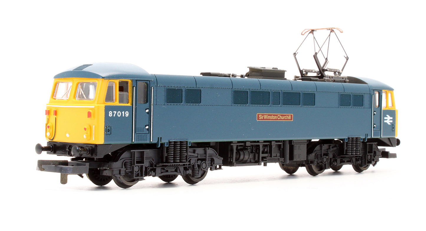 Pre-Owned 205175WGP BR Blue Class 87019 'Sir Winston Churchill' Electric Locomotive