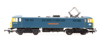 Pre-Owned 205175WGP BR Blue Class 87019 'Sir Winston Churchill' Electric Locomotive