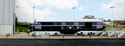 31-999Z LMS 10000 Black & Chrome With LMS Lettering Diesel Locomotive