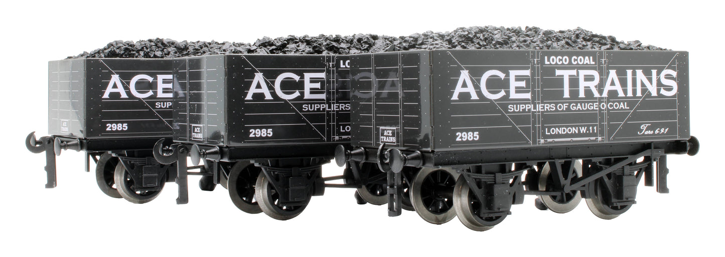 Pre-Owned Black G5 Private Owner 2985 Coal Wagon Set