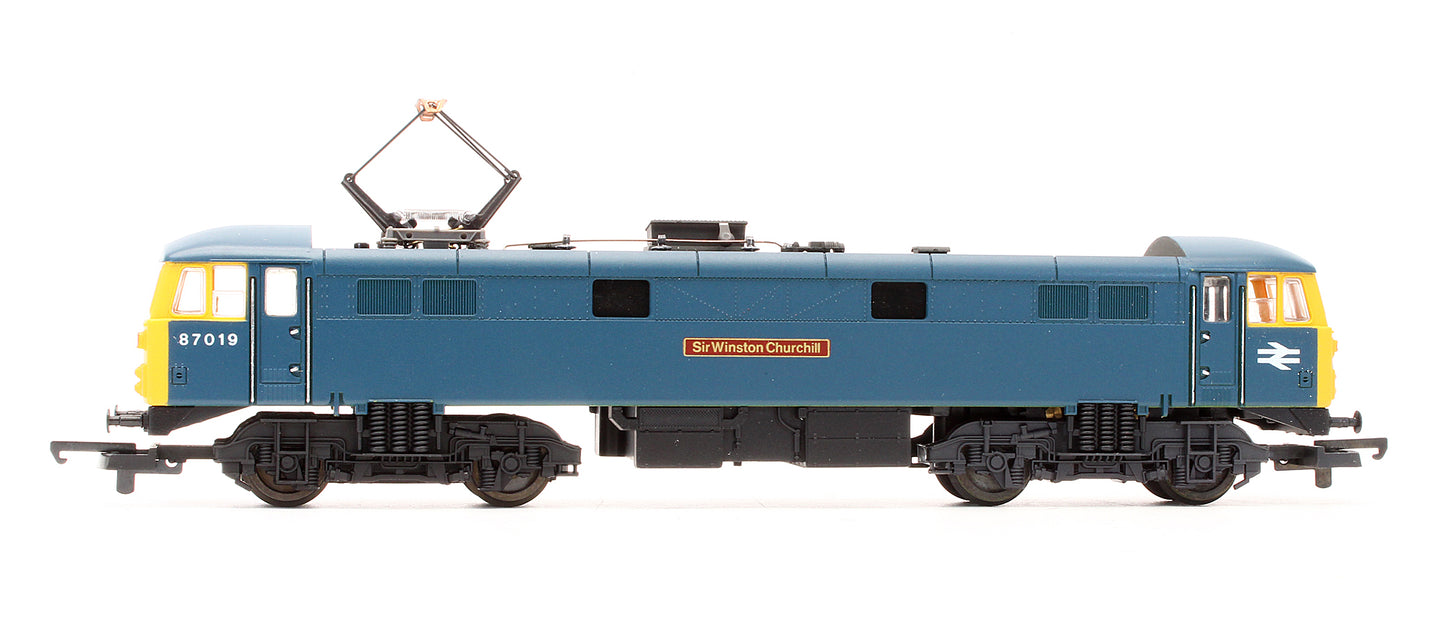 Pre-Owned 205175WGP BR Blue Class 87019 'Sir Winston Churchill' Electric Locomotive