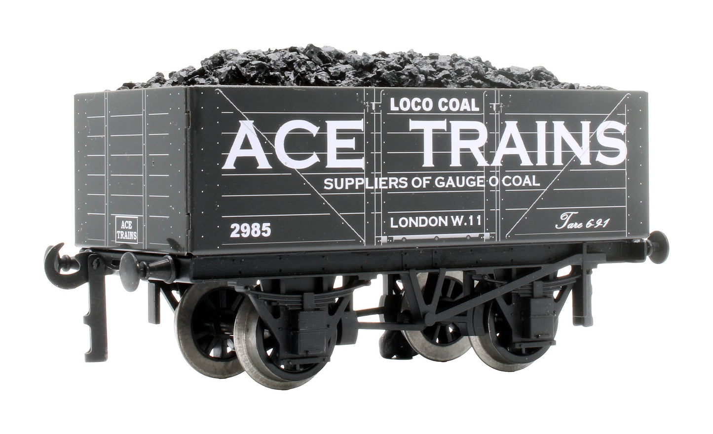 Pre-Owned Black G5 Private Owner 2985 Coal Wagon Set