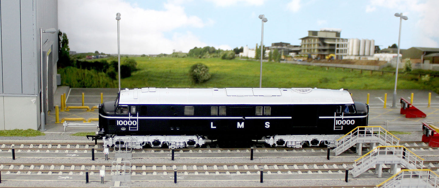 31-999Z LMS 10000 Black & Chrome With LMS Lettering Diesel Locomotive