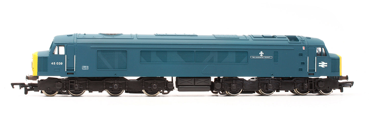 Pre-Owned 37-051 Class 45 45039 'The Manchester Regiment' in BR Blue Diesel Locomotive