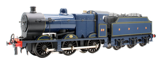 Pre-Owned E5E S&DJR Lined Gloss Blue Class 4f 0-6-0 59 Steam Locomotive