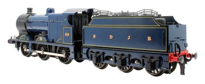 Pre-Owned E5E S&DJR Lined Gloss Blue Class 4f 0-6-0 59 Steam Locomotive