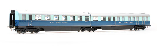 Pre-Owned LNER West Riding Limited Articulated Open Third Coach E No.45821 & Kitchen Third Coach F No.45822