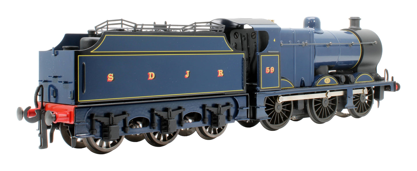 Pre-Owned E5E S&DJR Lined Gloss Blue Class 4f 0-6-0 59 Steam Locomotive