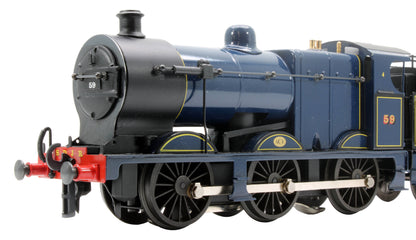 Pre-Owned E5E S&DJR Lined Gloss Blue Class 4f 0-6-0 59 Steam Locomotive