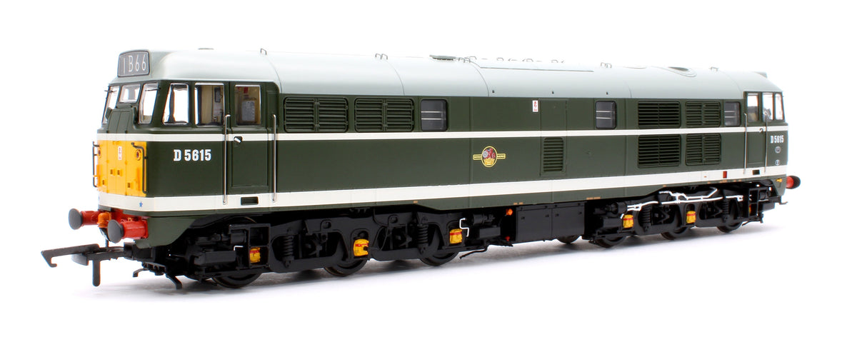 ACC2735-D5615 Pre-Owned Class 30 D5615 BR Green (small yellow panel & LU trip cock) Diesel Locomotive