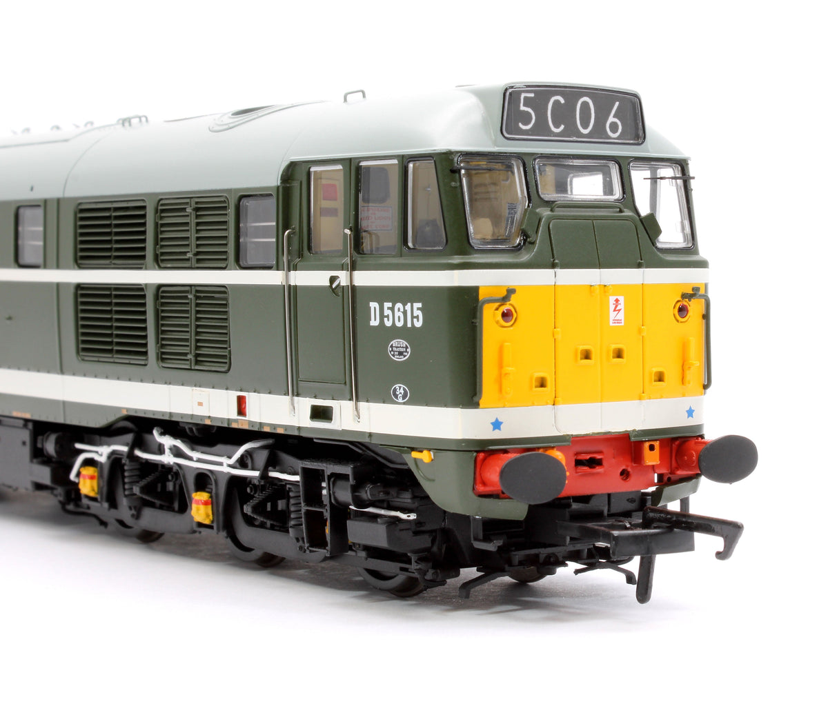 ACC2735-D5615 Pre-Owned Class 30 D5615 BR Green (small yellow panel & LU trip cock) Diesel Locomotive